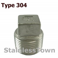 Type 304 Stainless Pipe Plugs